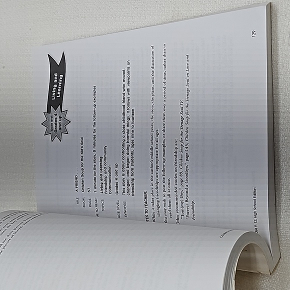 Chicken Soup for the Soul in the Classroom, Lesson Plan - Picture 11 of 11